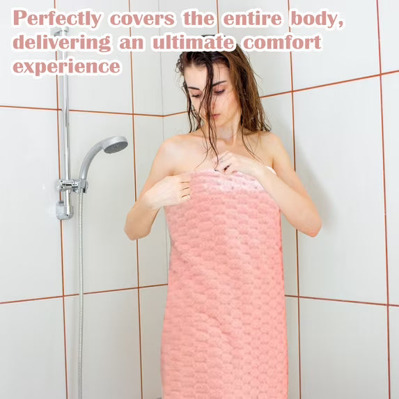 12-Pack HydroLock Ultra-Absorbent Oversized Bath Towels – 3 Per Color, Quick-Dry 28" × 55" Microfiber Bath Sheets
